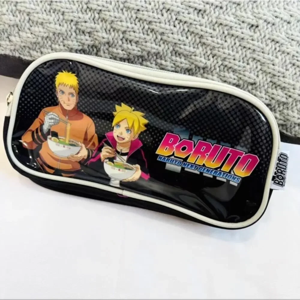 Official Boruto-Naruto Next Generations Two Compartments Pencil Case Black